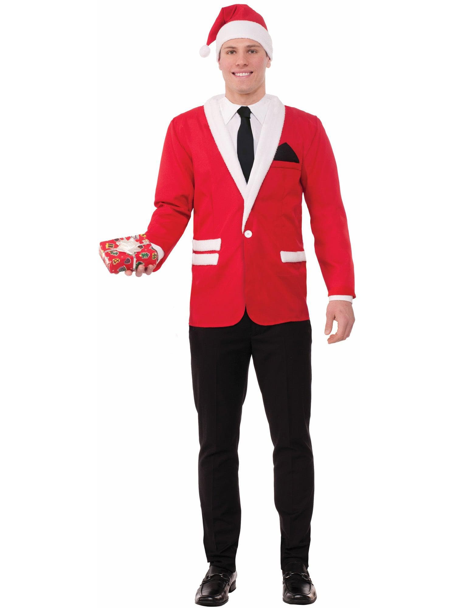 Adult Simply Suited Santa Jacket & Hat - costumes.com