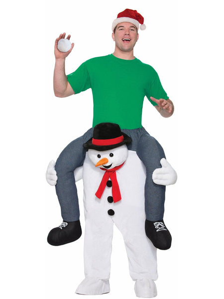 Adult Cold Shoulders Snowman Ride On Costume