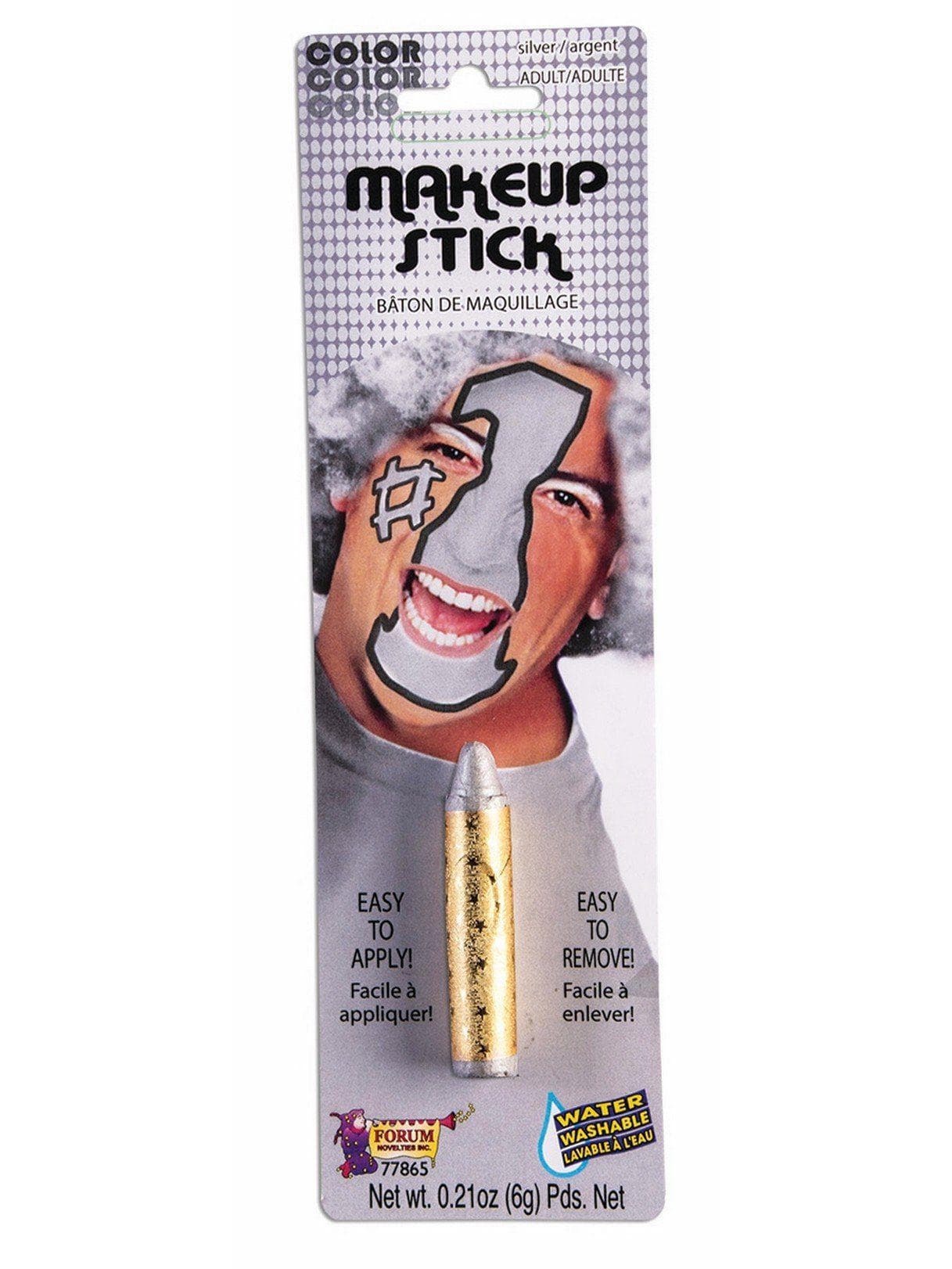 Face Paint Stick - Silver - costumes.com