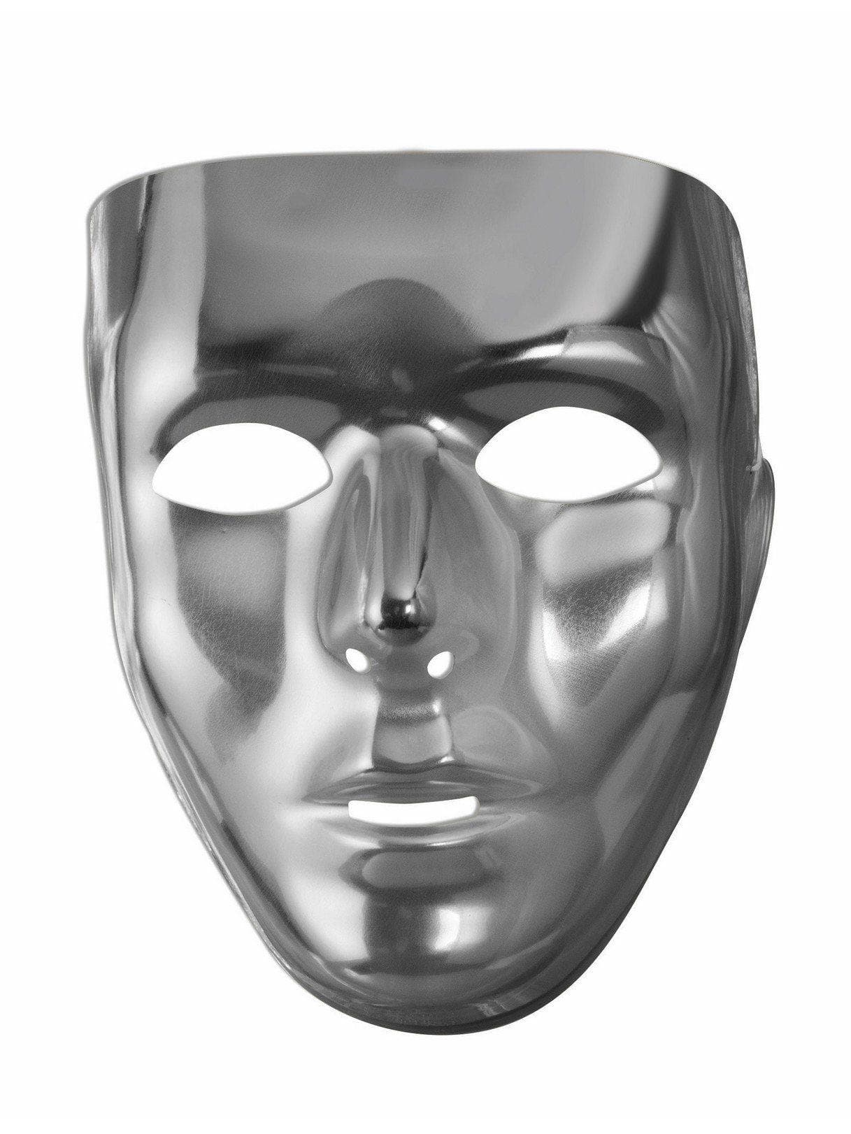 Silver Face Mask - costumes.com
