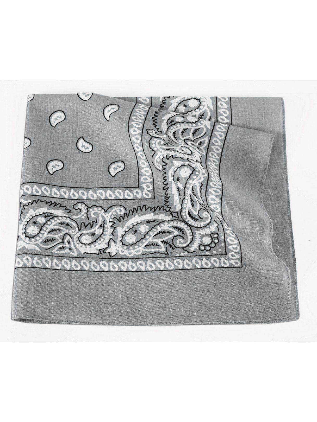 Silver Bandana - costumes.com