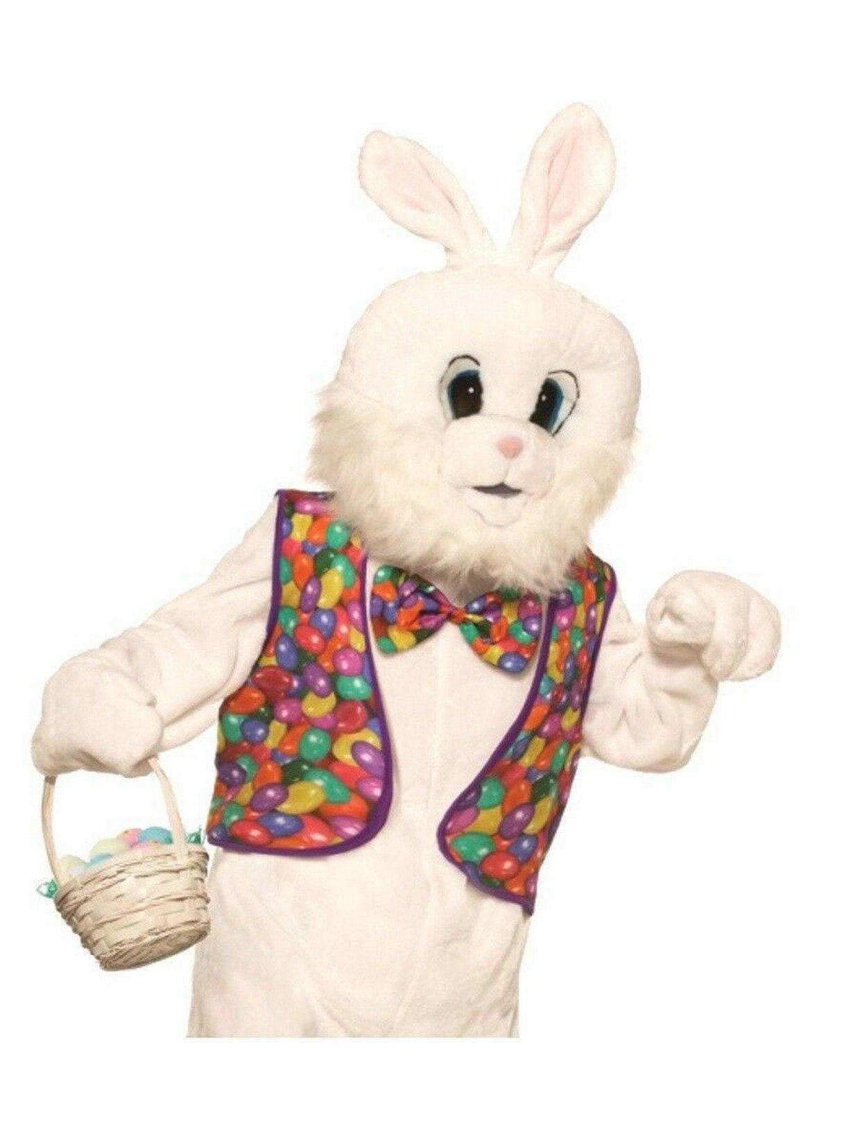 Adult Easter Bunny Vest and Bow Tie Kit Costume - costumes.com
