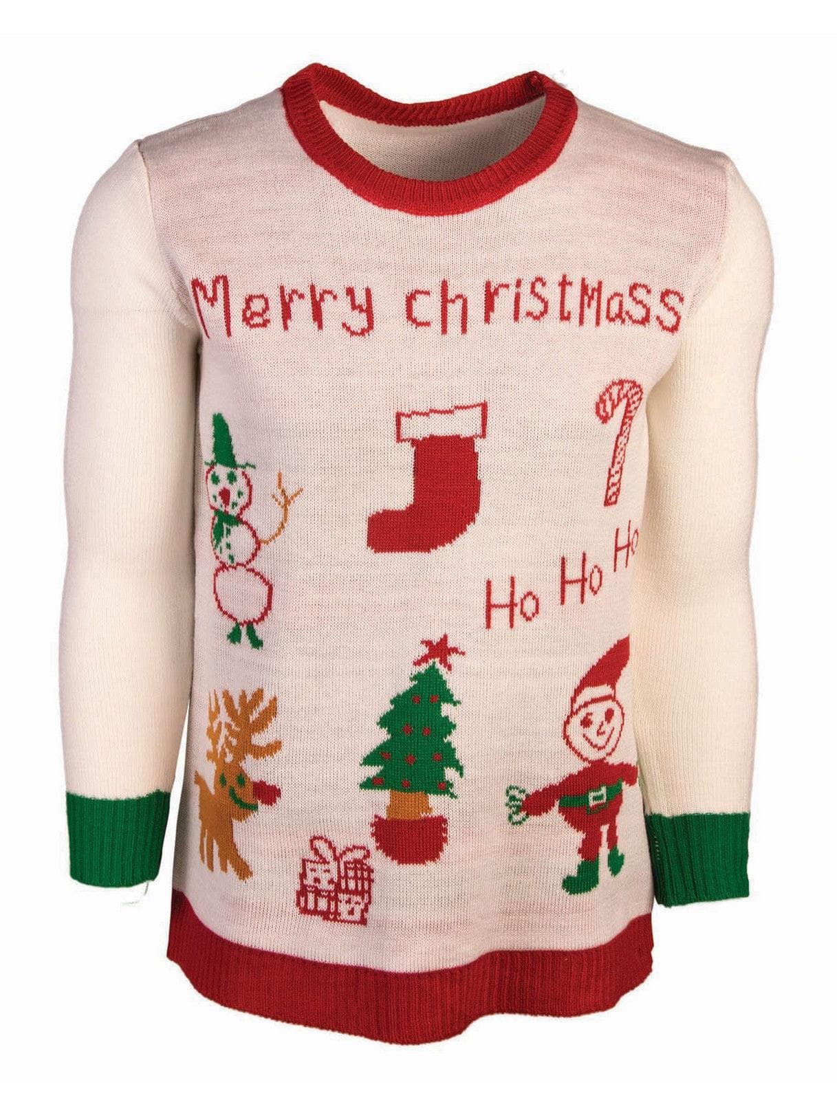 Adult Merry Christmas Sweater - costumes.com