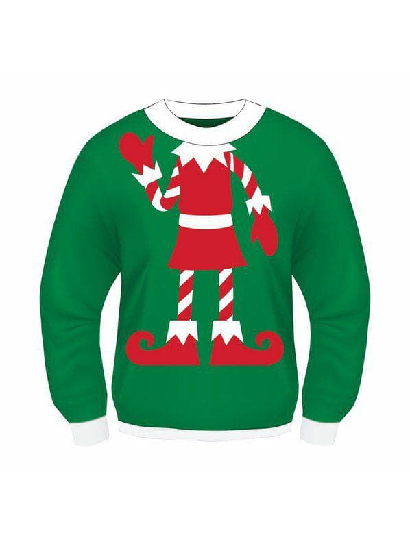 Child Elf Sweater - costumes.com