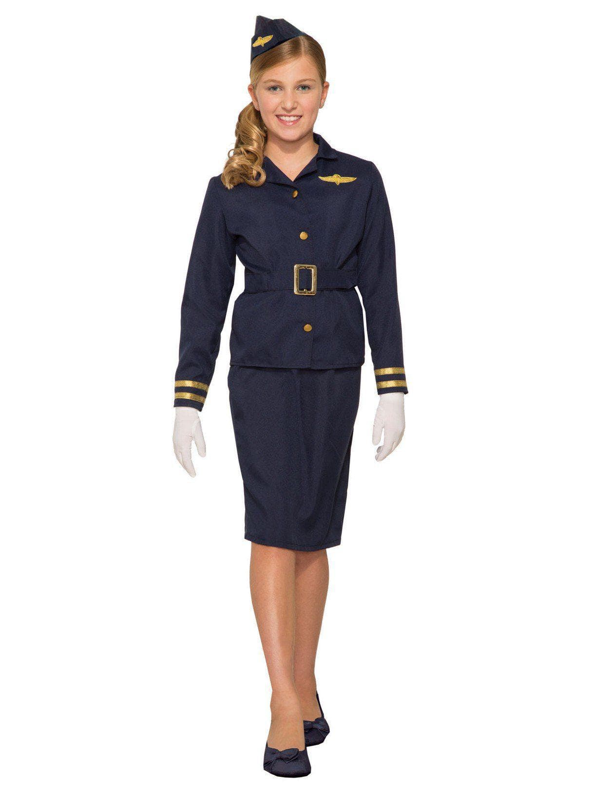 Kid's Stewardess Costume - costumes.com