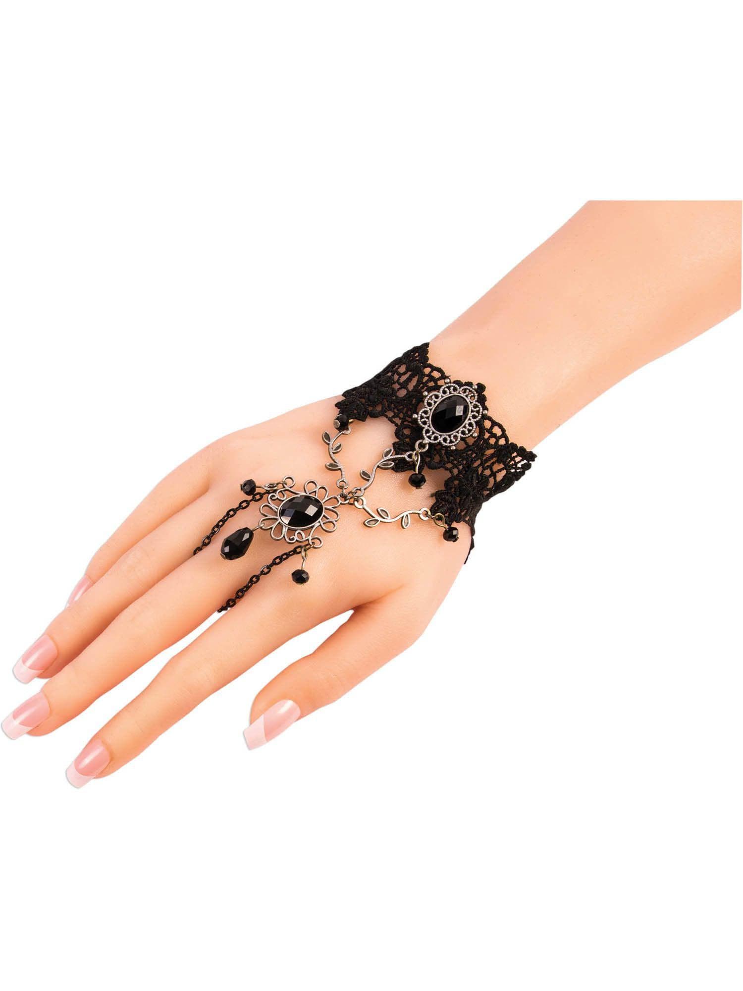 Dark Monarch Hand Jewelry - costumes.com