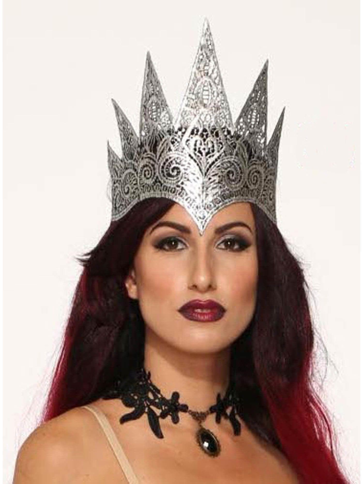 Queen Lace Crown - costumes.com