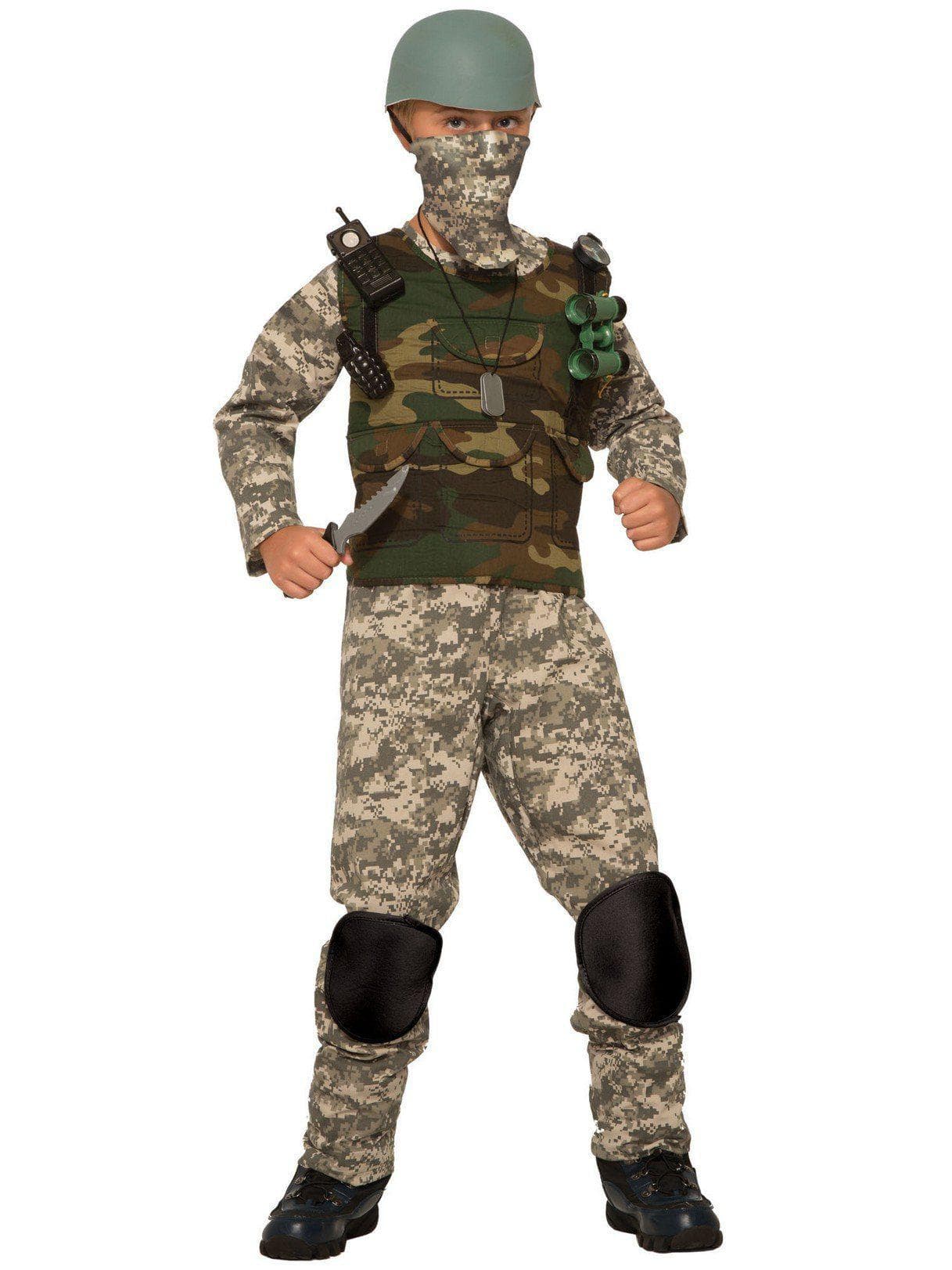 Kid's Combat Trooper Costume - costumes.com