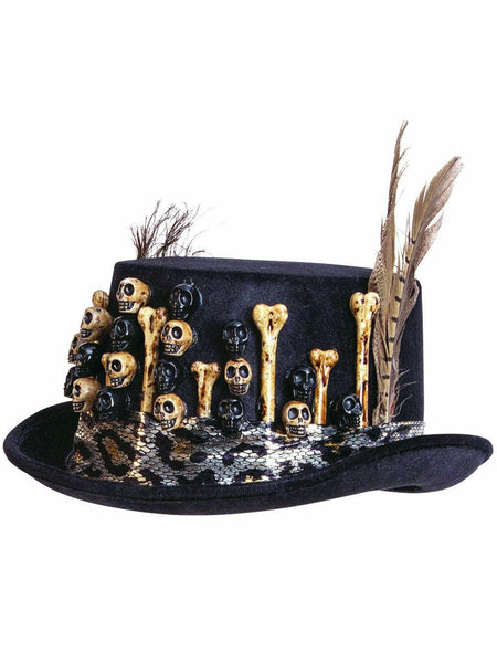 Adult Voodoo Black Magic Top Hat