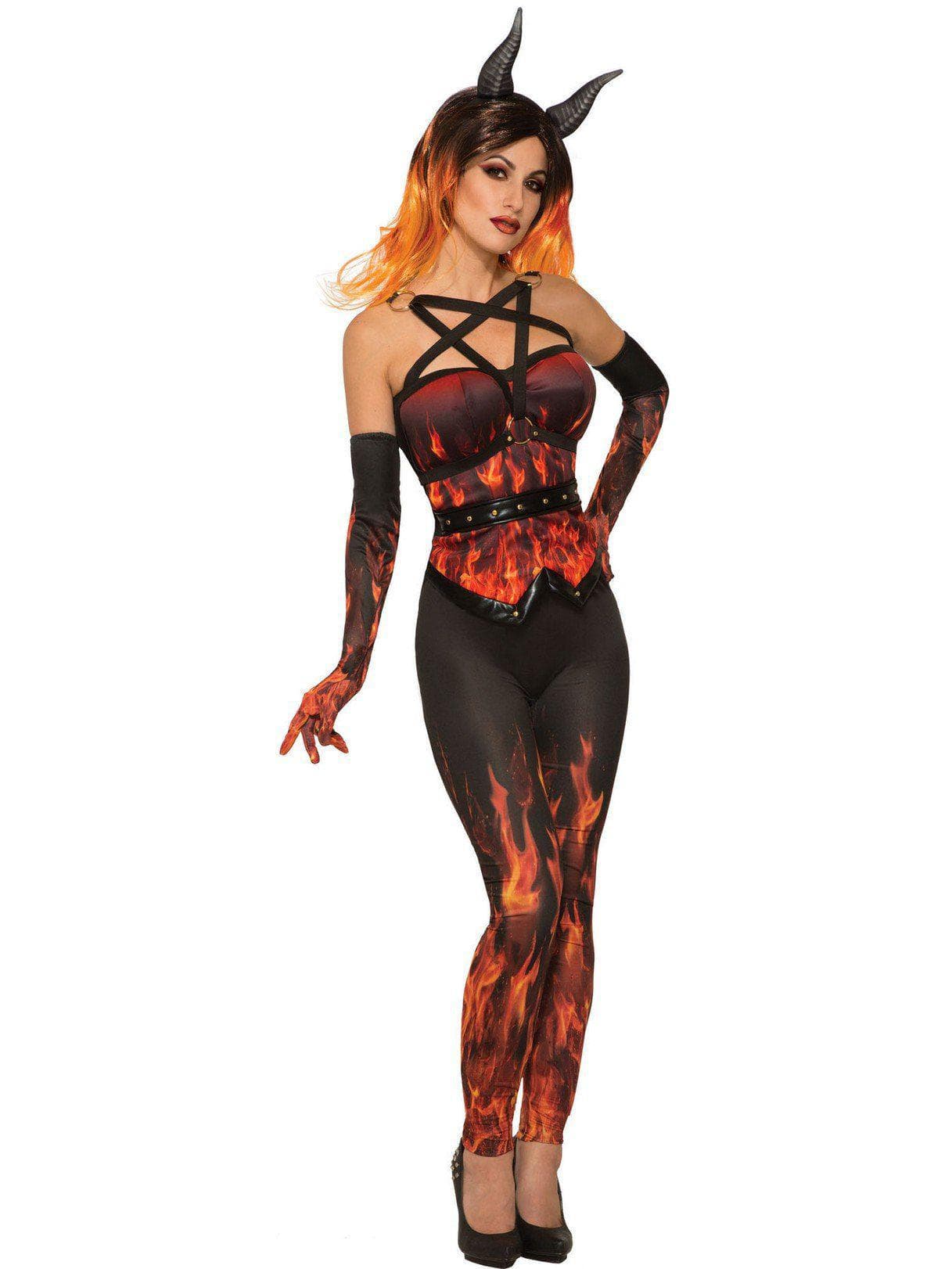 Adult Devil Corset Costume - costumes.com