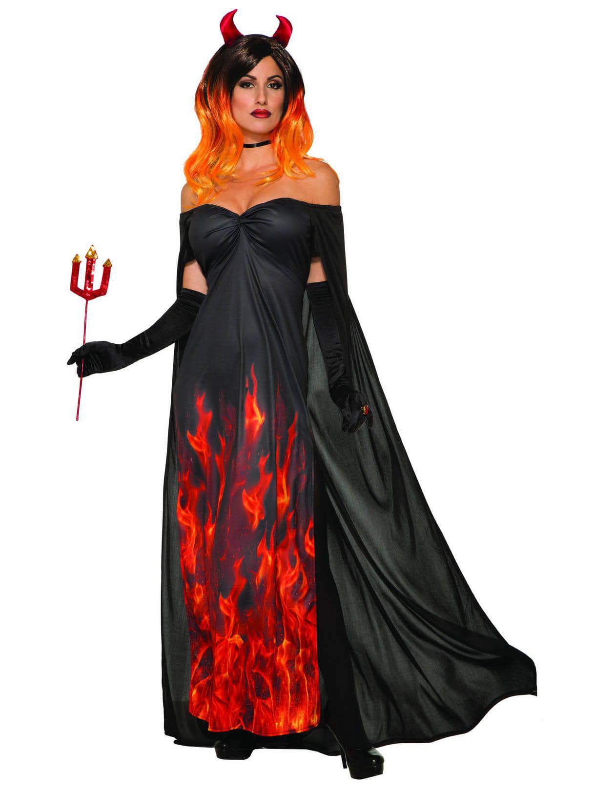 Adult Elegant Devil Costume - costumes.com