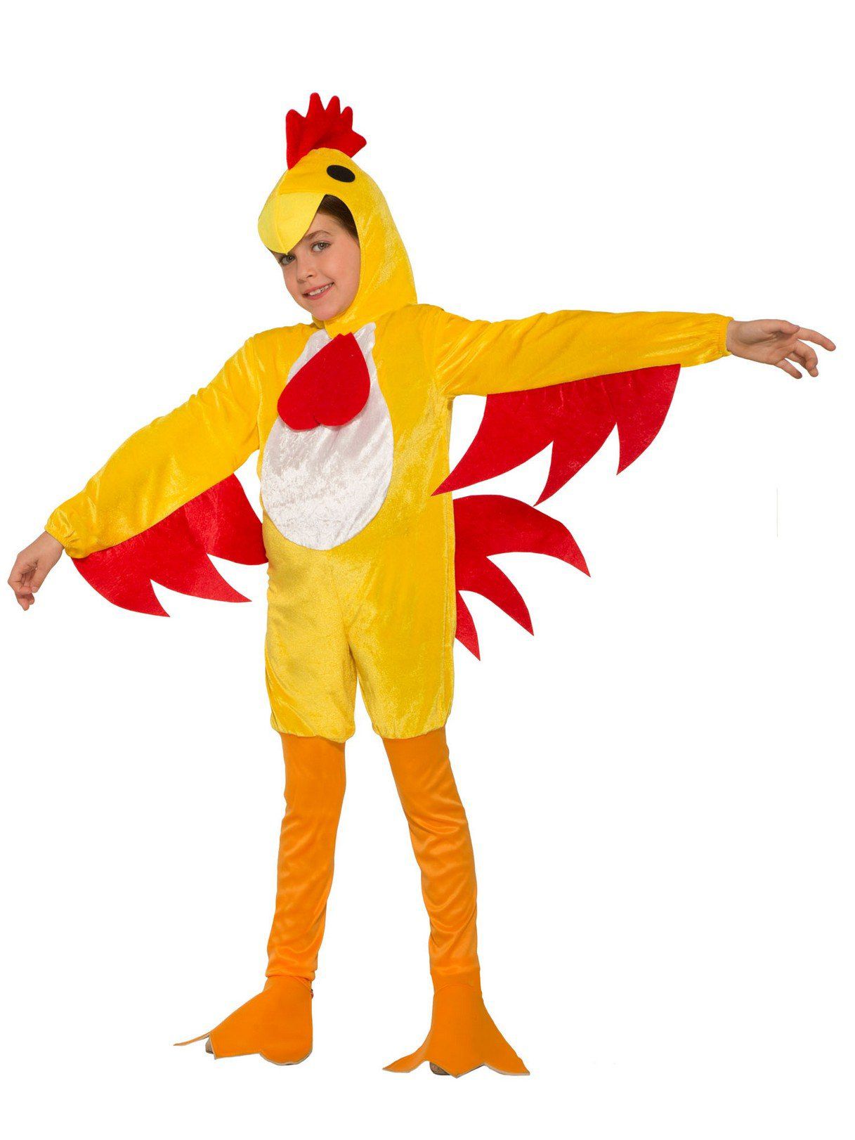 Kids' Yellow Clucky the Chicken Costume - costumes.com