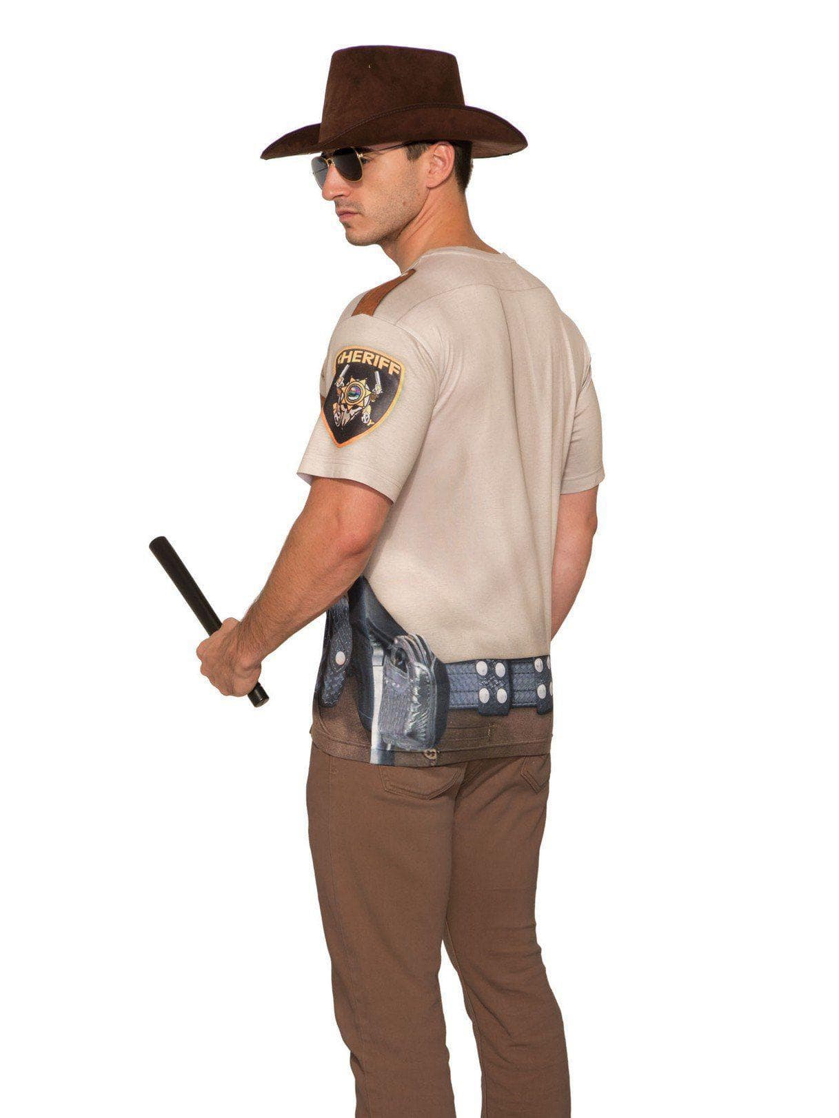 Adult Sheriff Man Shirt Costume - costumes.com