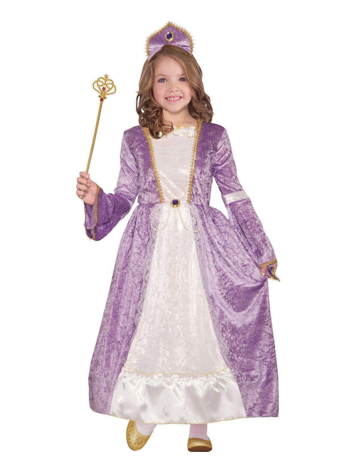 Kid's Princess Peyton Purple Costume - costumes.com