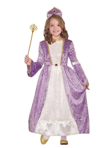 Kid's Princess Peyton Purple Costume
