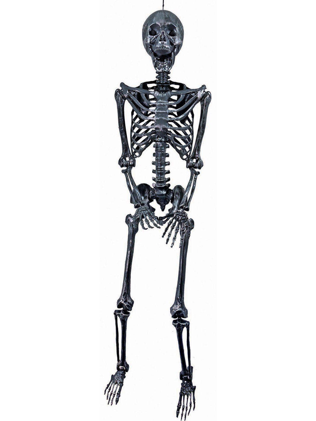 60" Posable Silver Skeleton - costumes.com