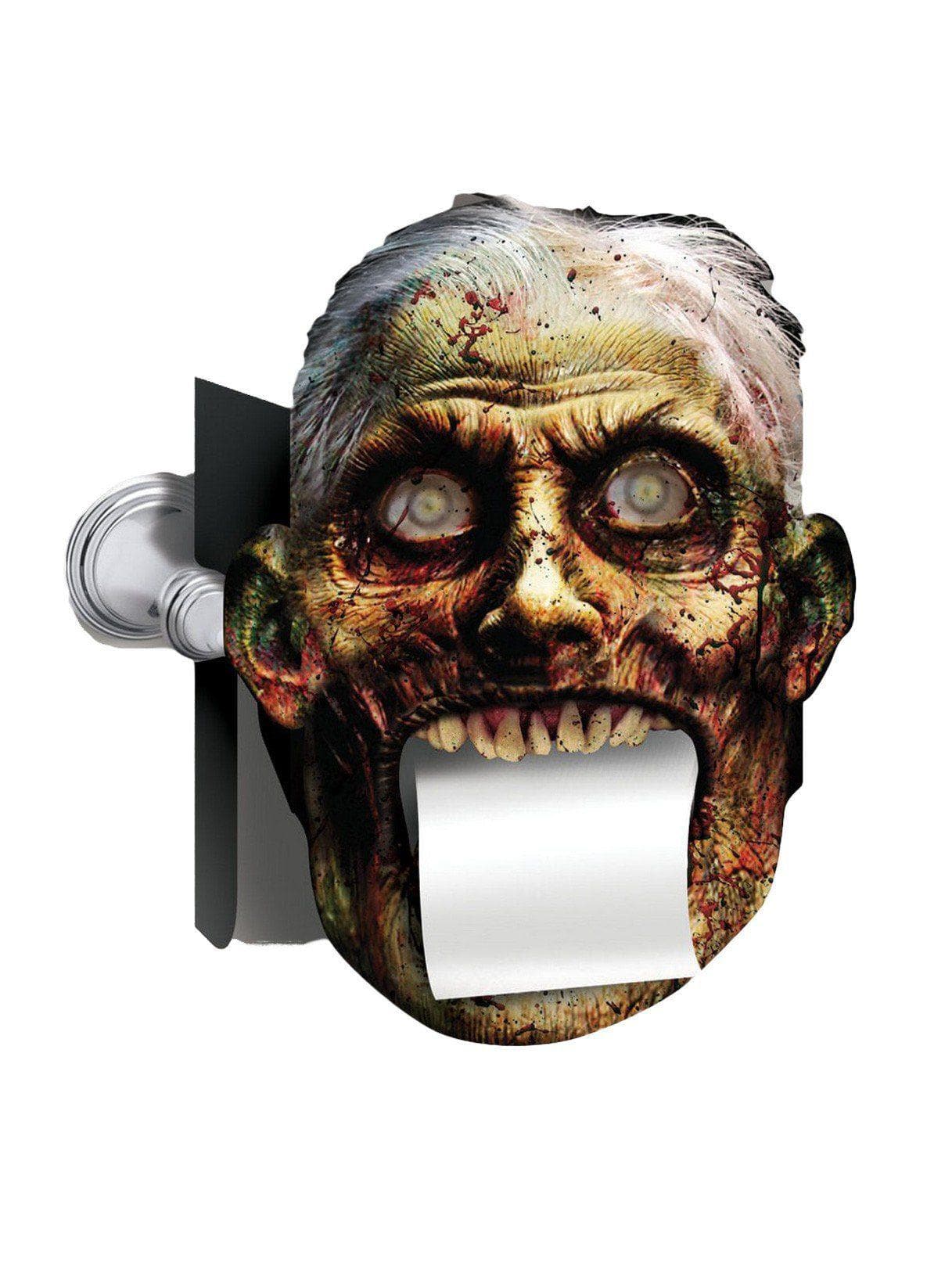 Bloody Bath Zombie Toilet Paper Cover - costumes.com