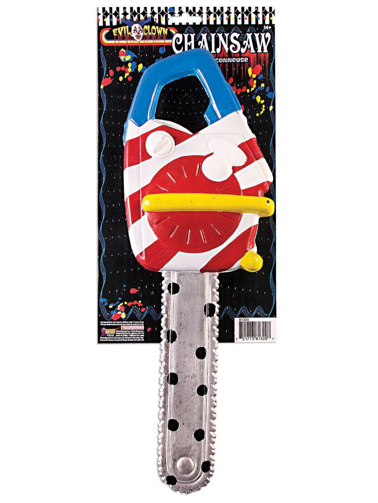 Scary Clown Chainsaw - costumes.com