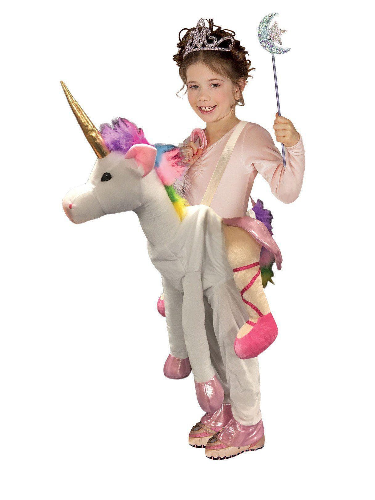 Kid's Ride On Unicorn Costume - costumes.com