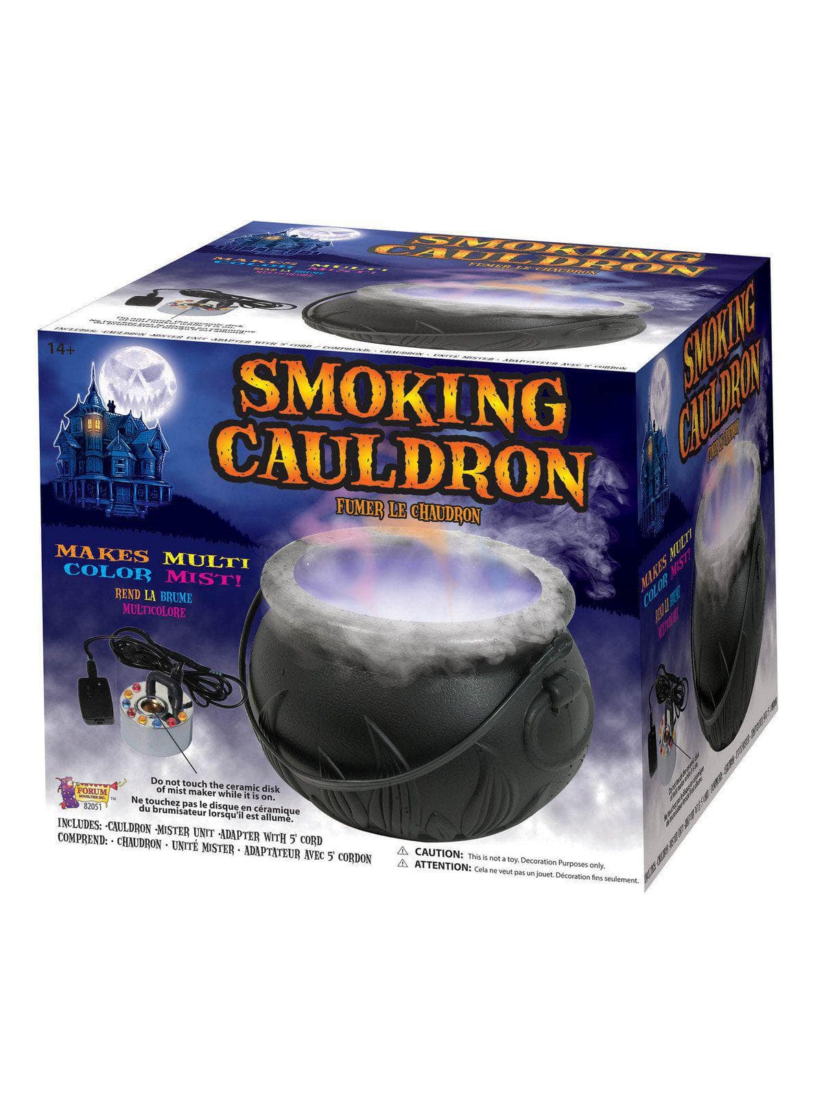 Black Smoking Cauldron - costumes.com