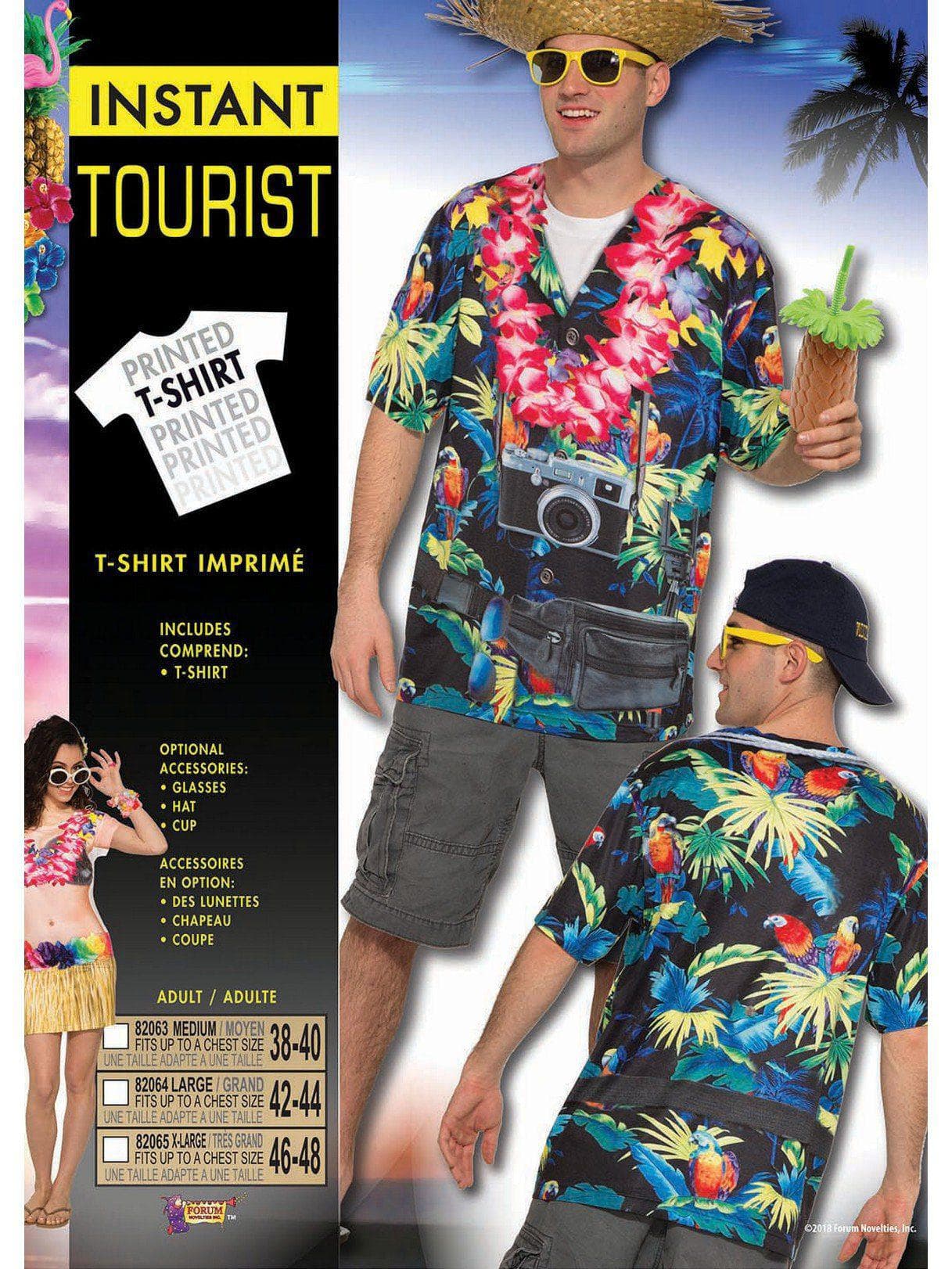 Adult Tourist Sublimation Costume - costumes.com