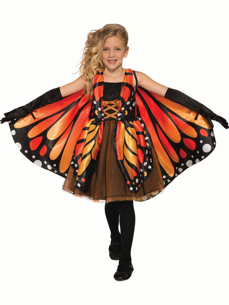 Girls' Beautiful Winged Butterfly Costume
