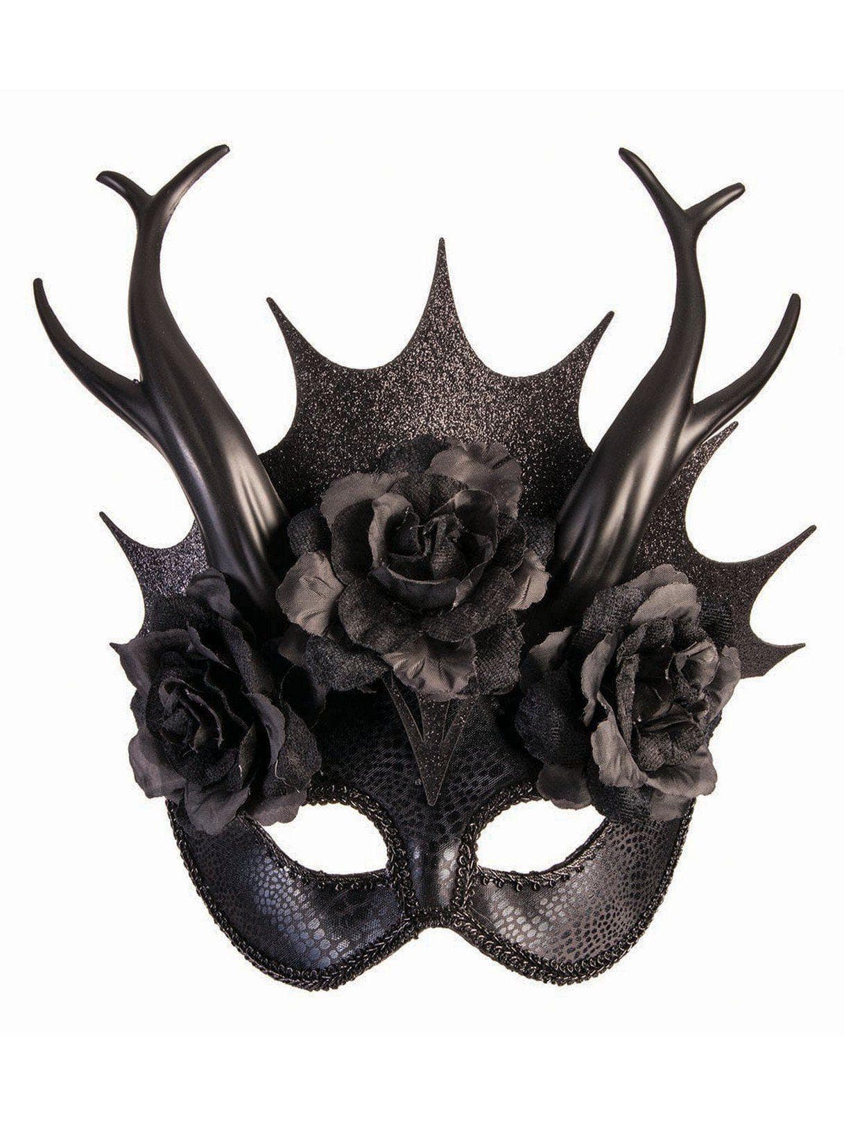 Dark Royalty Sorceress Queen Mask - costumes.com