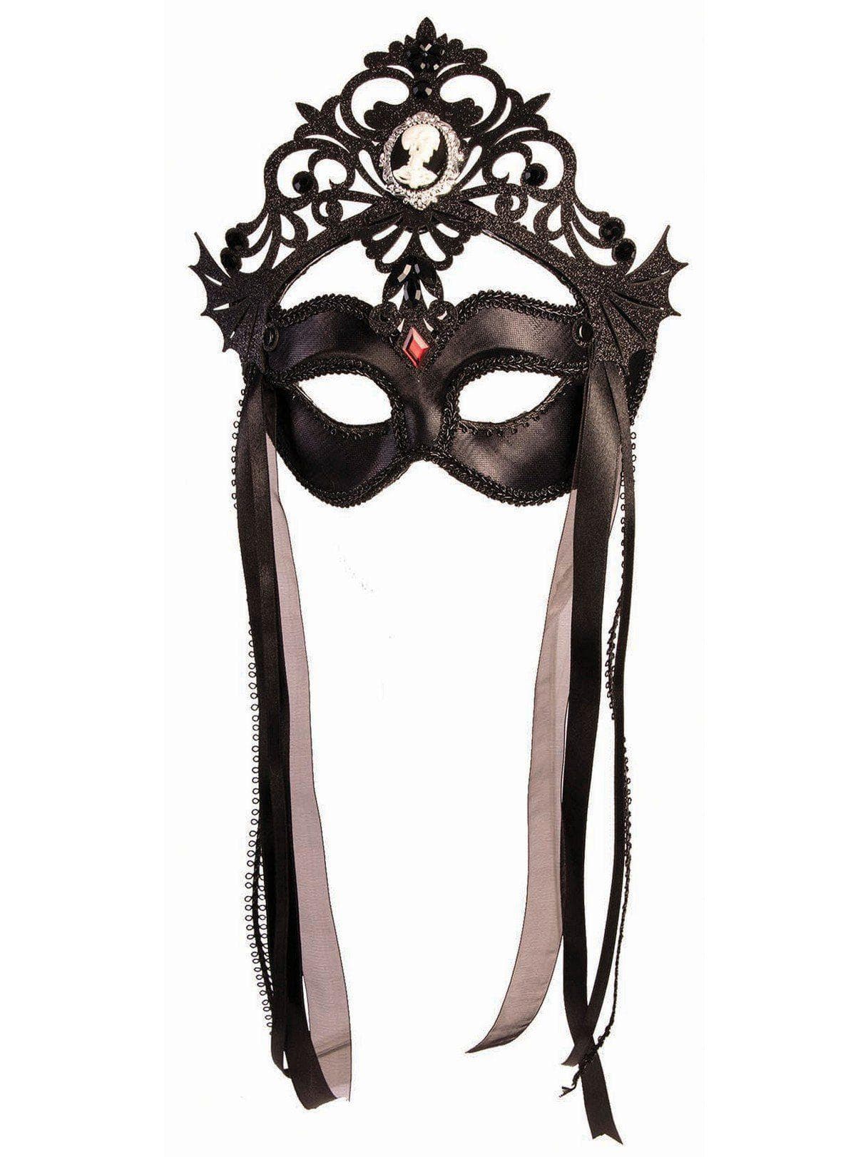 Dark Queen Masquerade Mask - costumes.com