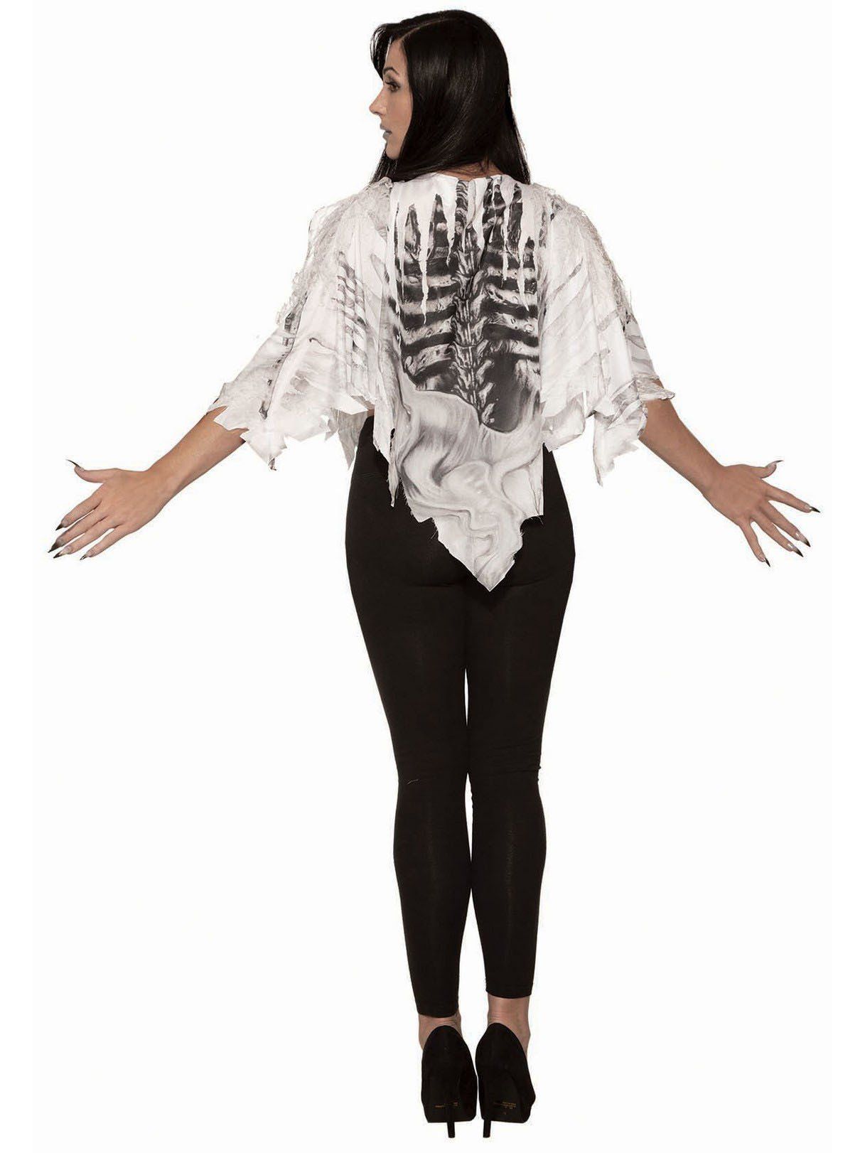 Adult Skeleton Poncho Costume - costumes.com