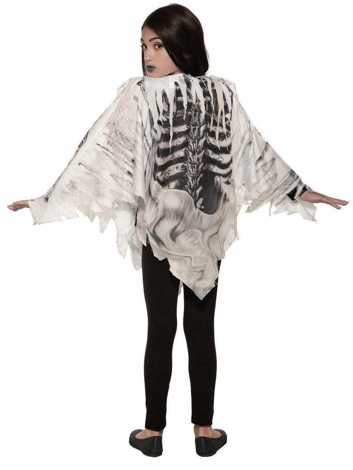 Kid's Skeleton Poncho Costume - costumes.com