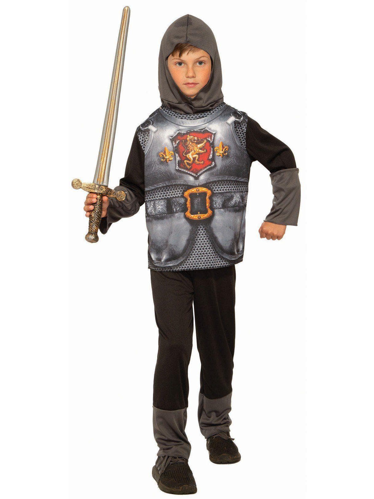 Kid's Sublimation Knight Of Dark Kingdom Costume - costumes.com