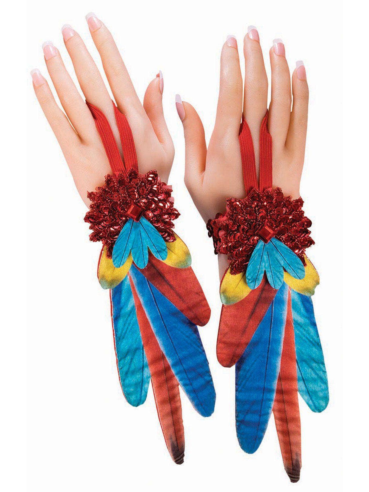 Adult Colorful Parrot Wristlet - costumes.com