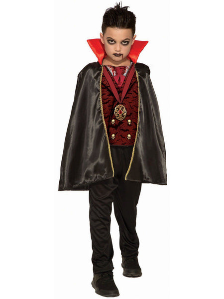 Boys' Sublimation Classic Vampire Costume