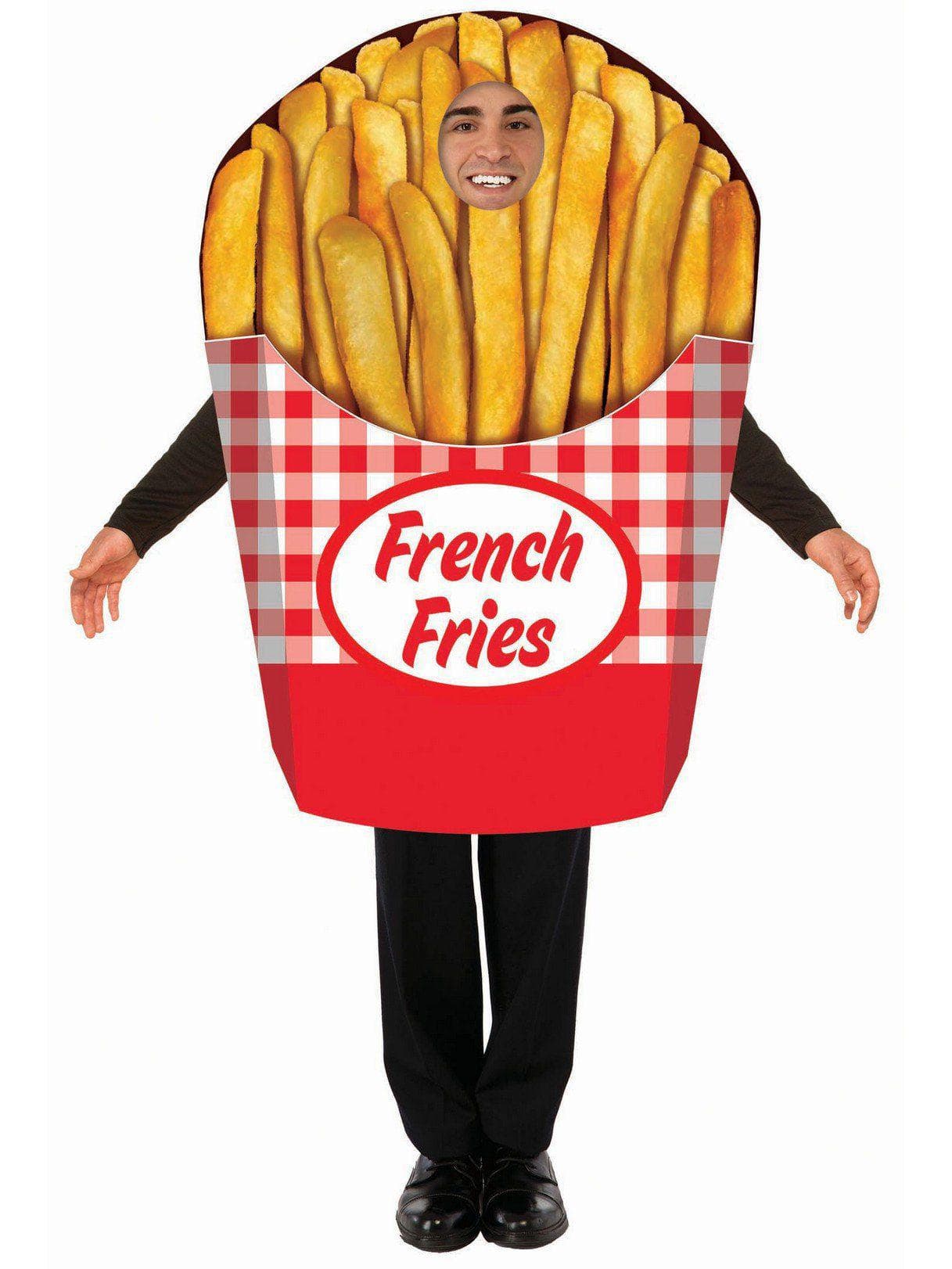 Adult French Fries Costume - costumes.com