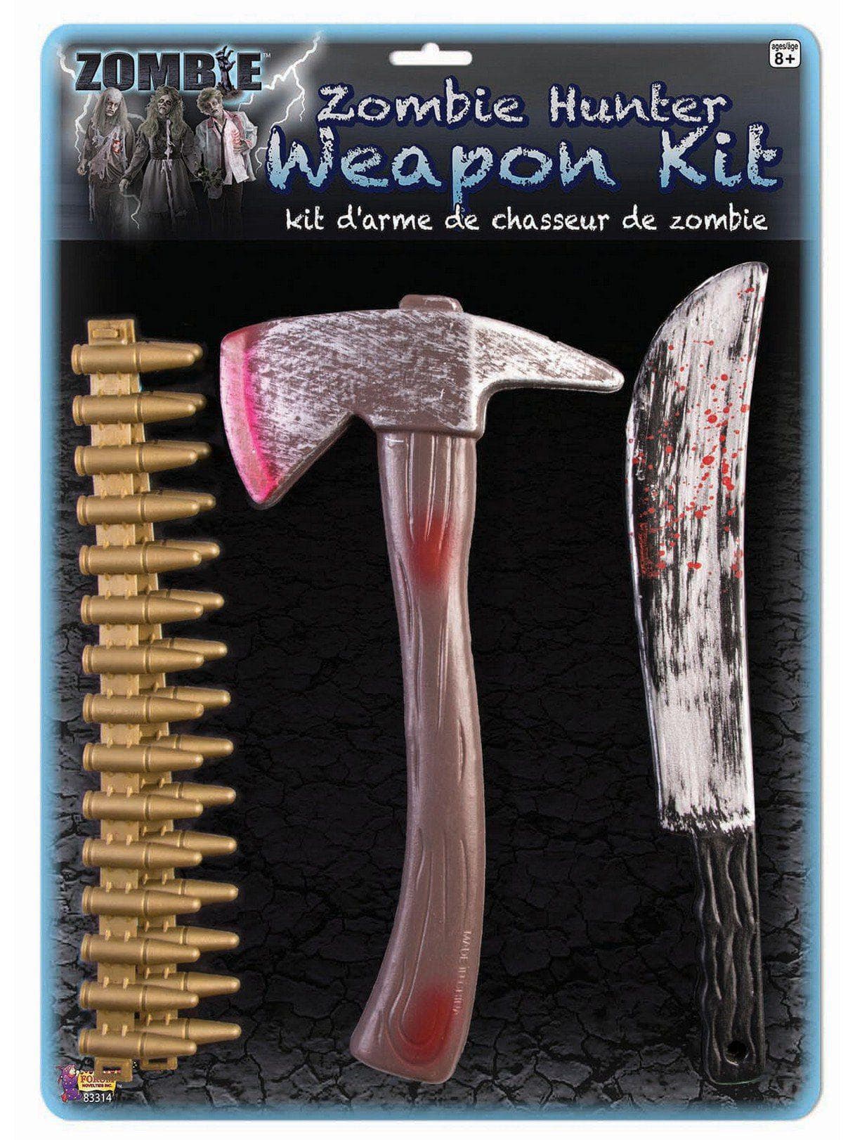 Weapon Kit for Zombie Hunter - costumes.com