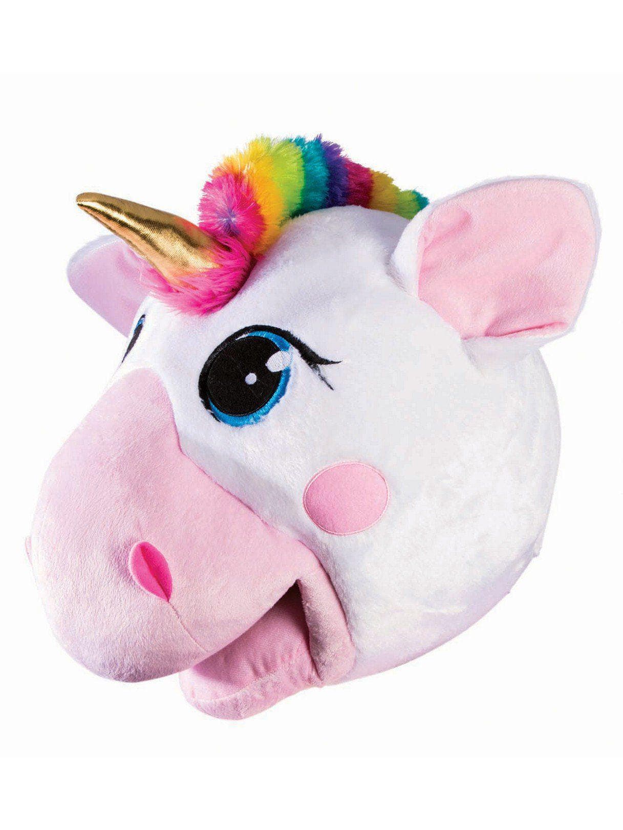 Unicorn Mascot Mask - costumes.com