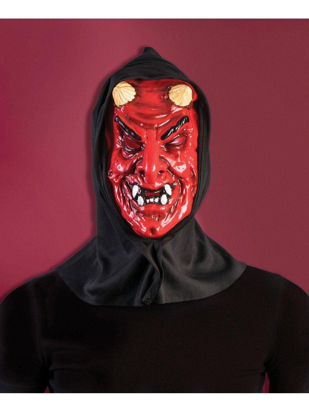 Adult Hooded Devil Mask - costumes.com