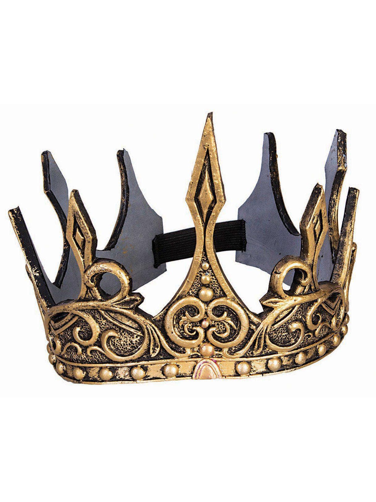 Adult Gold Foam Crown - costumes.com