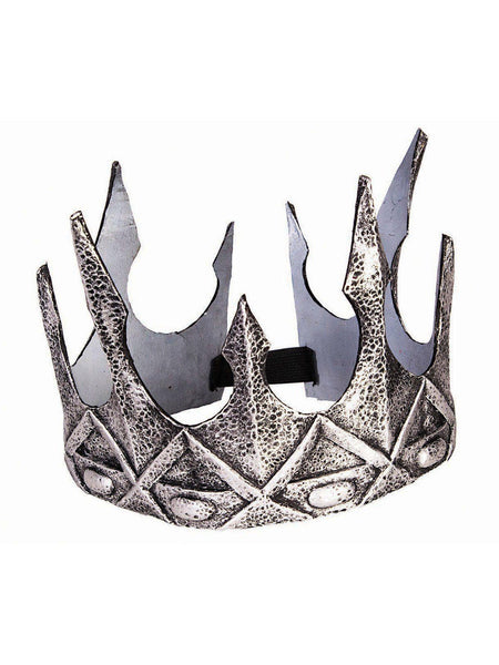 Adult Silver Foam Crown