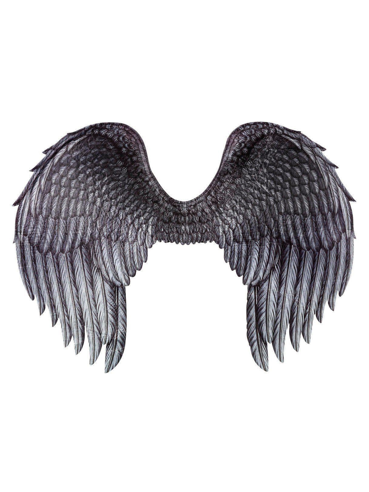 Adult Black Death Angel Wings - costumes.com