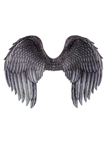 Adult Black Death Angel Wings