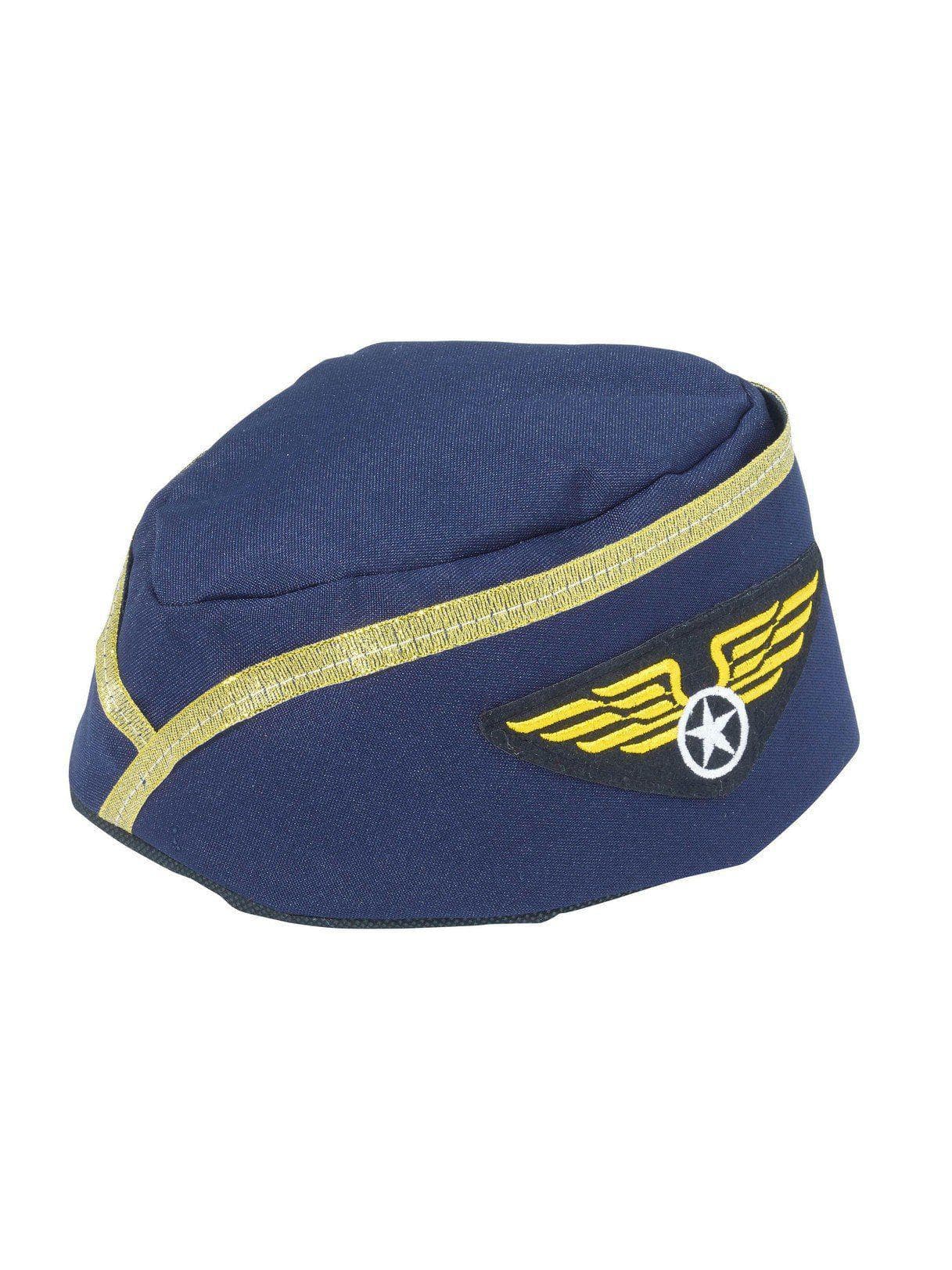 Adult Blue Stewardess Hat - costumes.com