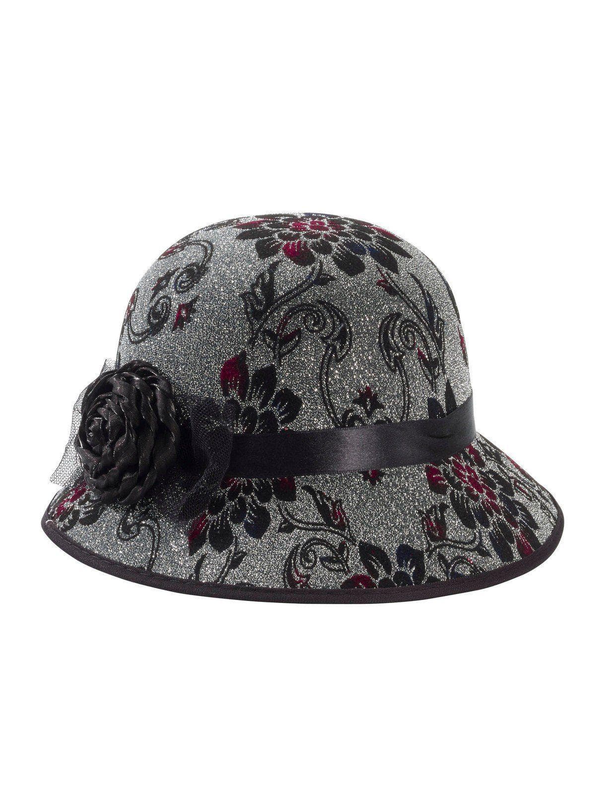 Floral Flapper Hat - costumes.com