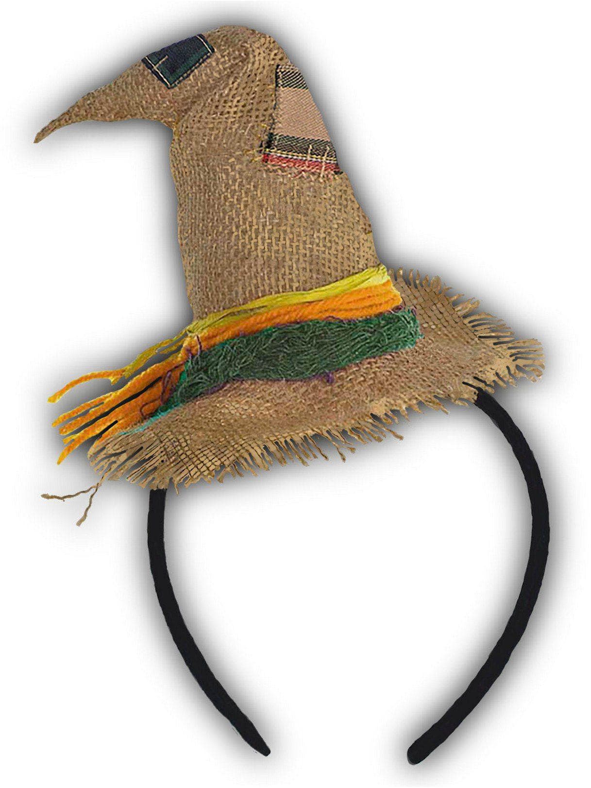 Autumn Scarecrow Hat Headband - costumes.com