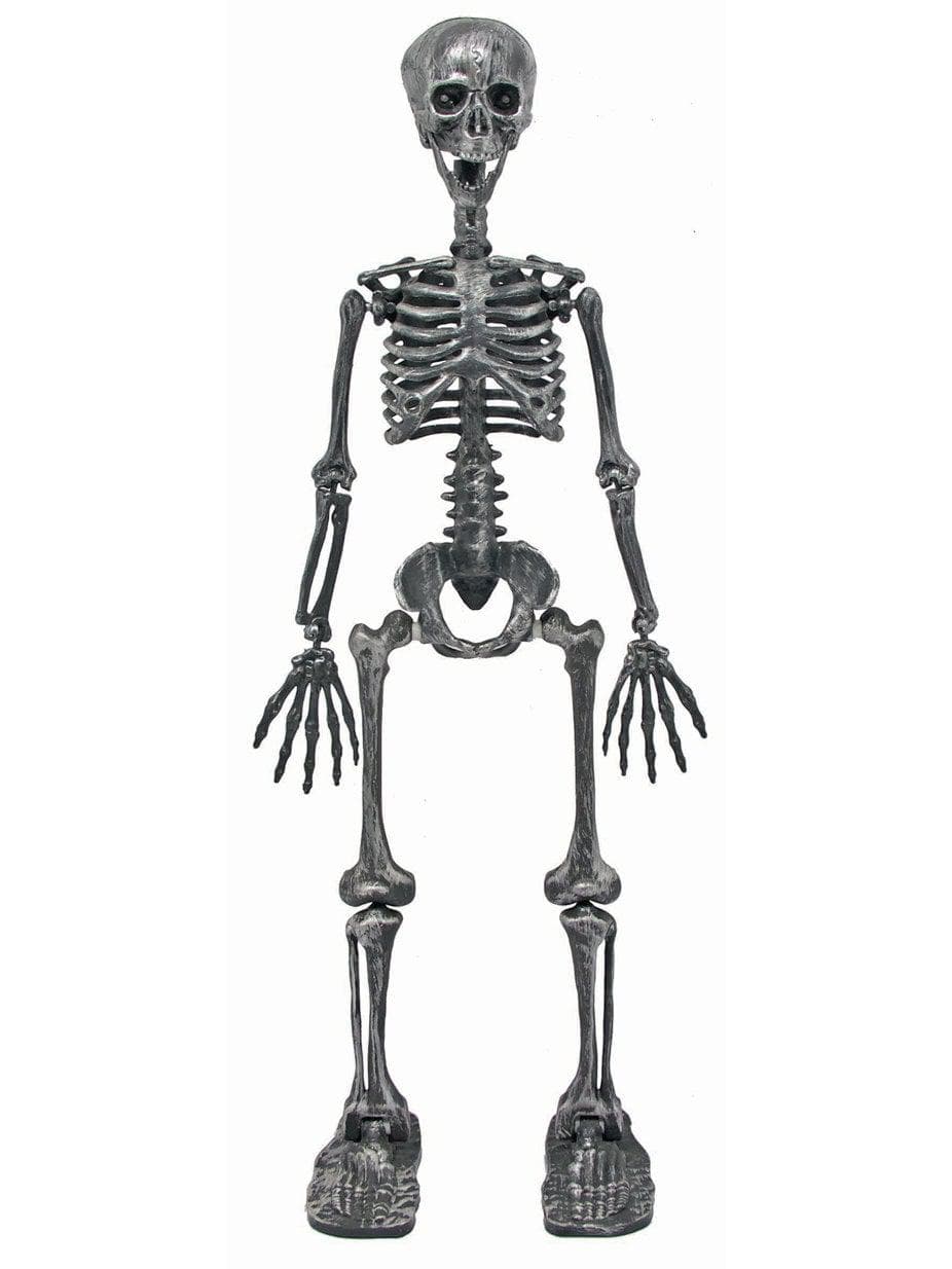 36" Standing Bone Skeleton with Light Up Eyes - costumes.com