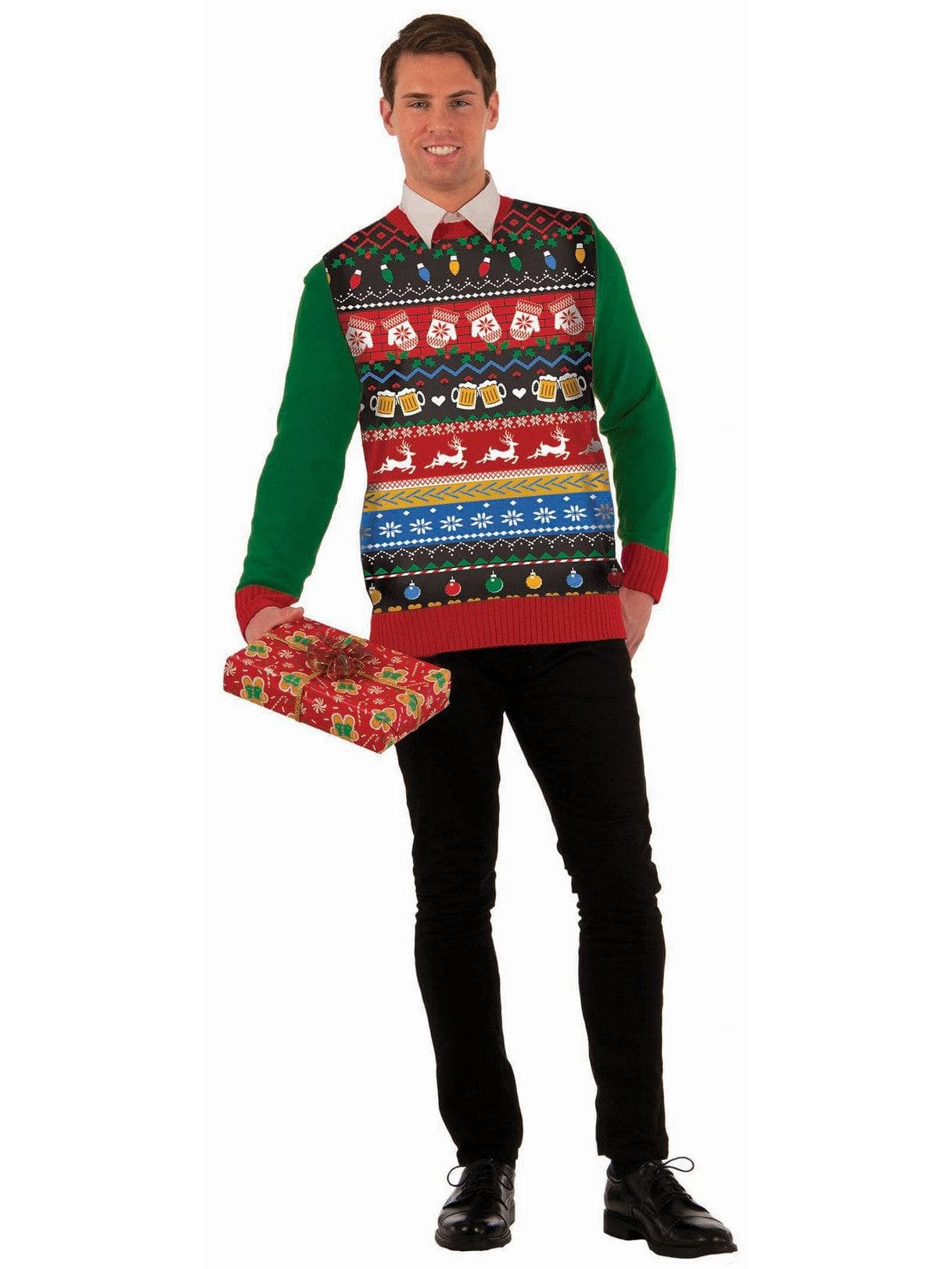Adult Christmas Icons Sweater - costumes.com