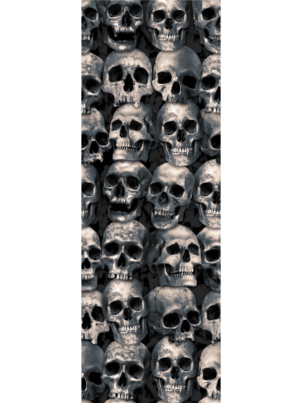 47x20 inch Skull Wall Backdrop Classic Decoration - costumes.com