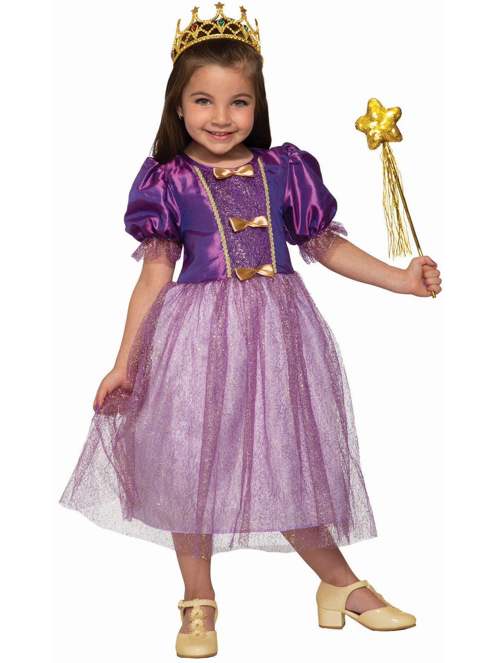 Kid's Princess Purple Sparkle Costume - costumes.com