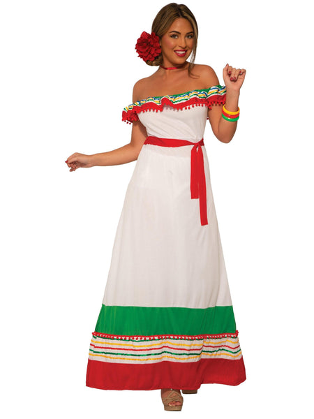 Adult Fiesta Party Dress Costume