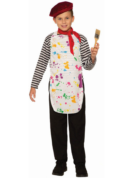 Kids' Striped Fine Artist Costume